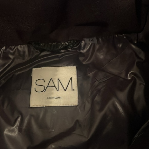 100% Authentic SAM. NY Glacier Boys Down Winter Coat Side 14 - Picture 3 of 8